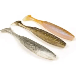 Pack 6 Shad 15cm + 6 Têtes Plombées + Boite