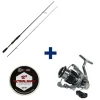 Pack Canne Evok Aerian 63mls 1.92m, 3-18g + Moulinet Aerian 2500Fd + Tresse