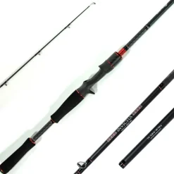 Pack Canne Evok Invictus V2 2.26m, 42-120g + Moulinet Invictus 150HL + Tresse + Fluorocarbone