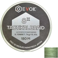 Pack Canne Evok Invictus V2 1.96m, 7-21g + Moulinet Casting Invictus 150HL + Tresse + Fluorocarbone