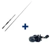 Pack Canne Evok Invictus V2 1.83m, 42-120g + Moulinet Casting Invictus 150HL