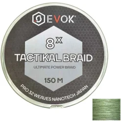 Pack Canne Evok Invictus V2 1.83m, 42-120g +  Moulinet Invictus 150HL + Tresse + Fluorocarbone
