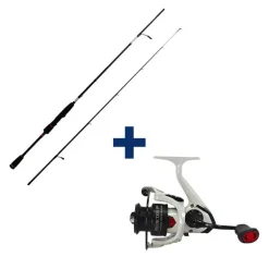 Pack Canne Evok Prediction 1.83m, 5-25g + Moulinet Prediction 2500Fd