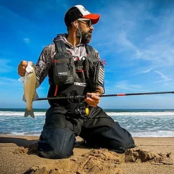 Pack Chest Pack Grauvell Teklon Parkour + Épuisette Raquette Bambou Silverstone + Clip Magnétique