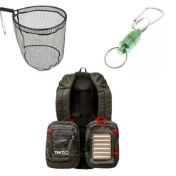 Pack Chest Pack Grauvell Teklon Parkour + Épuisette Raquette Silverstone + Clip Magnétique
