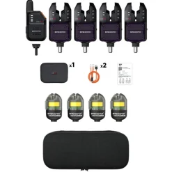 Pack Cube 4+1 + 4 Silver Bullet Bobbin