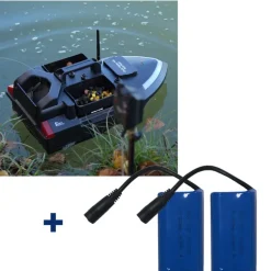 Pack Dark Water NG Bait Boat + 2 Batteries Supplémentaires