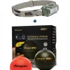 Pack Deeper Chirp+ 3D sondeur sans fil avec GPS et création carto 3D + Lampe Frontale Petzl Aria 1 Camo