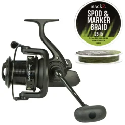 Pack Mack2 Moulinet Falcon 5000 Spod and Marker + Tresse 0.16mm Spod and Marker