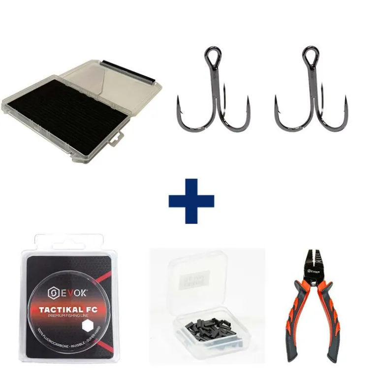 Pack Montage Stingers Vertical S (leurres 10 -12 cm)