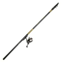 Pack Pêche au toc Combo Strow First Télereglable 400 + Épuisette Wilder 80 + Panier