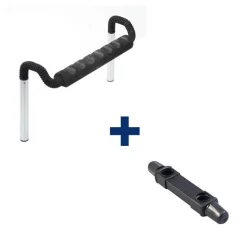 Pack Repose Canne Réversible + Barre de Liaison