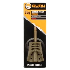 Pellet feeder coup guru hybrid pellet feeder inline