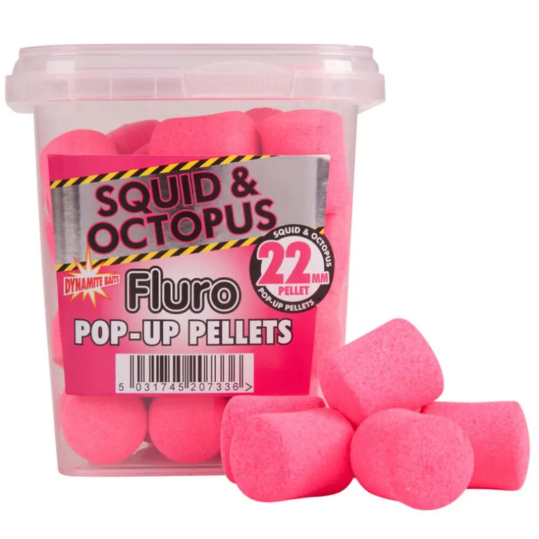 Pellet Pop up Dynamite Bait Fluoro Pellet Squid Octopus