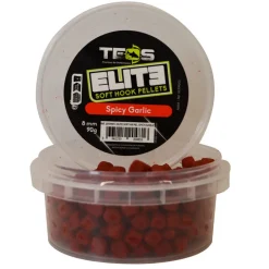 Pellets Soft Hook Teos Elite Spicy Garlic 8mm 90g