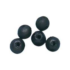 Perles souples carnassier pafex noires (x20)