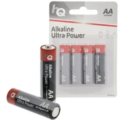 Piles carpe alkaline aa sous blister (x4)