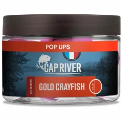 Pop Up Cap River Gold Crayfish 18mm Rose
