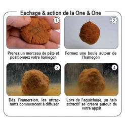 Pâte d'Eschage  Fun Fishing One and One Monster Crab 500g