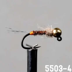 Set Nymphe Garbolino x4 - petites rivières / eaux teintées