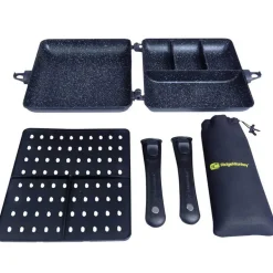 Set Ridge Monkey Combi et Cuit Vapeur Connect XXL Granite Edition