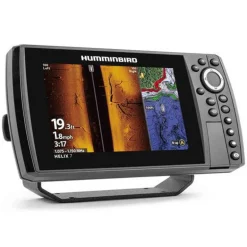 Sondeur Humminbird Hélix 7 G4N Chirp + Mega SI, Sonde TA et T°