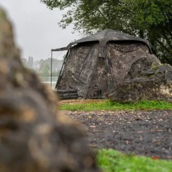 Sur Toile Nash Bank Life Blockhouse Camo Pro Skull Cap