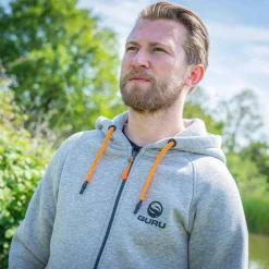 Sweat à capuche GURU AVENTUS HOODIE GREY