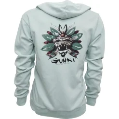 Sweat Capuche Gunki Chief Green-W