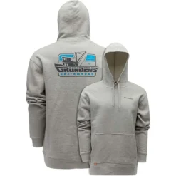 Sweatshirt Grundens Displacement Hoodie Commercial Boat Ahtletic Heather