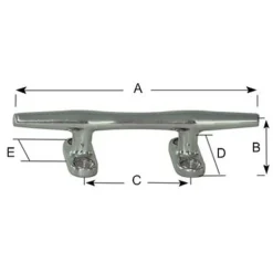 Taquet Plastimo Rond Inox 102mm