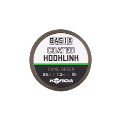 Tresse à bas de ligne korda basix coated hooklink 10m