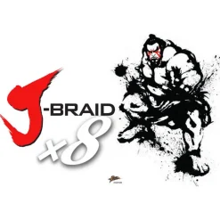 Tresse Daiwa J-Braid x8 Chartreuse 150m