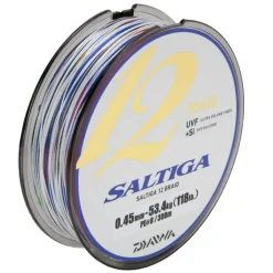 Tresse daiwa saltiga 12 brins ex 2.0 bobine de 300m
