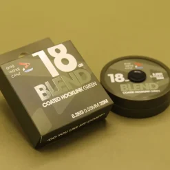 Tresse Gainée Blend Coated Hooklink Green 20m