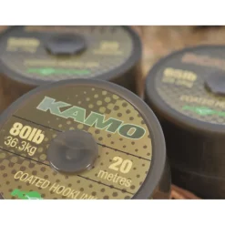 Tresse gainée carpe korda kamo coated hooklink (20m)