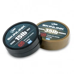 Tresse gainée nash skinlink stiff 10m dark silt