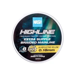 Tresse Nash Highline Extra Supple Braid UV Yellow 1200m