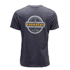 T-shirt Grundens Rope Knot SS T-shirt Heather Charcoal