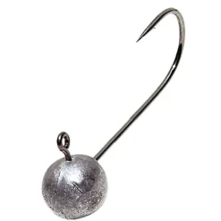 Tête plombée carnassier macadam fishing micro ronde h2/0 (x5)