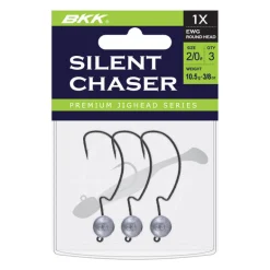 Têtes Plombées BKK Silent Chaser Ewg Round Head 4/0 (x3)